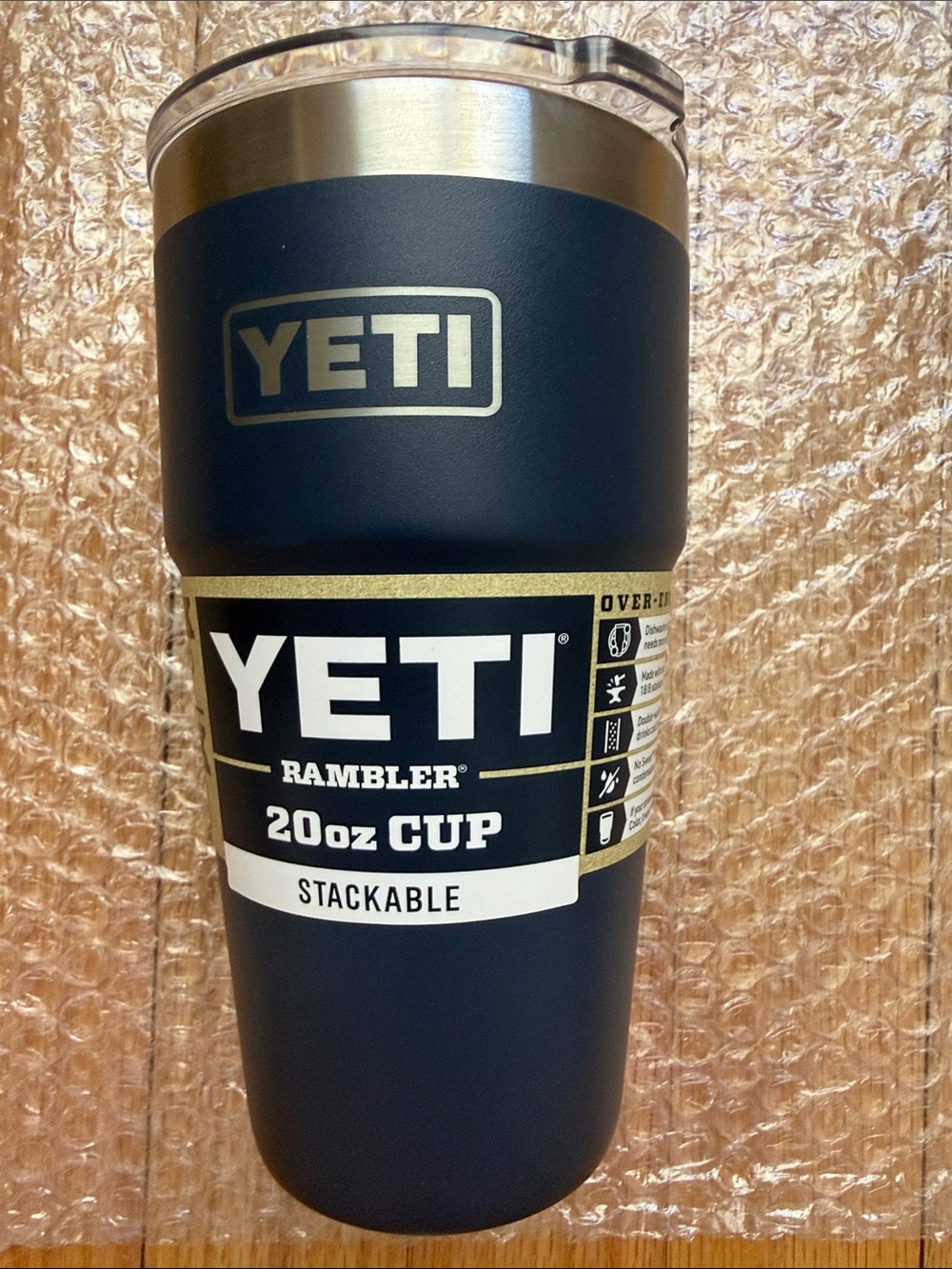 BRAND NEW Yeti Rambler 20oz Cup in Navy